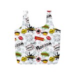 Pattern Seamless Texture Cartoon Full Print Recycle Bag (S)