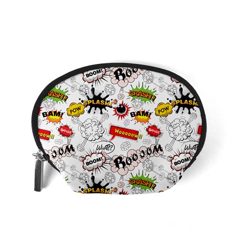 Pattern Seamless Texture Cartoon Accessory Pouch (Small) from ArtsNow.com Back