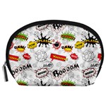 Pattern Seamless Texture Cartoon Accessory Pouch (Large)