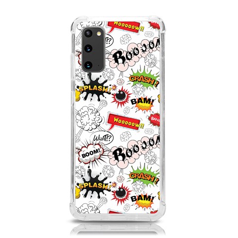 Pattern Seamless Texture Cartoon Samsung Galaxy S20 6.2 Inch TPU UV Case from ArtsNow.com Front