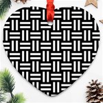 Frets Mosaic Pattern Geometric Ornament (Heart)