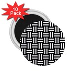 Frets Mosaic Pattern Geometric 2.25  Magnets (10 pack) 