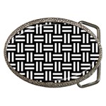 Frets Mosaic Pattern Geometric Belt Buckles