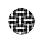 Frets Mosaic Pattern Geometric Magnet 3  (Round)