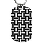 Frets Mosaic Pattern Geometric Dog Tag (One Side)