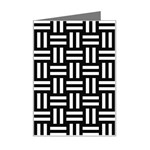 Frets Mosaic Pattern Geometric Mini Greeting Card