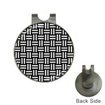 Frets Mosaic Pattern Geometric Hat Clips with Golf Markers