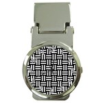 Frets Mosaic Pattern Geometric Money Clip Watches