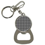 Frets Mosaic Pattern Geometric Bottle Opener Key Chain