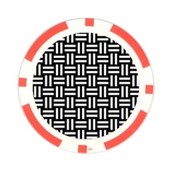 Frets Mosaic Pattern Geometric Poker Chip Card Guard from ArtsNow.com Front