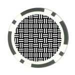 Frets Mosaic Pattern Geometric Poker Chip Card Guard