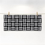 Frets Mosaic Pattern Geometric Hand Towel