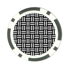 Frets Mosaic Pattern Geometric Poker Chip Card Guard (10 pack) from ArtsNow.com Front