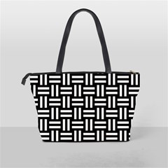 Frets Mosaic Pattern Geometric Classic Shoulder Handbag from ArtsNow.com Back