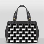 Frets Mosaic Pattern Geometric Oversize Office Handbag