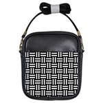 Frets Mosaic Pattern Geometric Girls Sling Bag