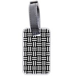 Frets Mosaic Pattern Geometric Luggage Tag (two sides)