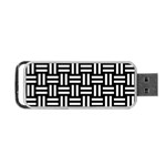 Frets Mosaic Pattern Geometric Portable USB Flash (One Side)