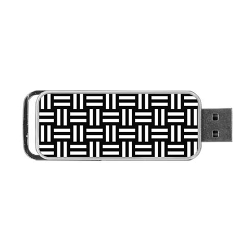 Frets Mosaic Pattern Geometric Portable USB Flash (Two Sides) from ArtsNow.com Front