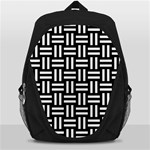 Frets Mosaic Pattern Geometric Backpack Bag