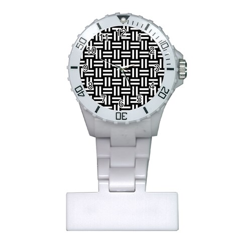 Frets Mosaic Pattern Geometric Plastic Nurses Watch from ArtsNow.com Front