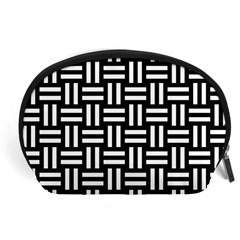 Frets Mosaic Pattern Geometric Accessory Pouch (Large) from ArtsNow.com Front