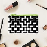 Frets Mosaic Pattern Geometric Cosmetic Bag (XS)