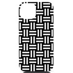 Frets Mosaic Pattern Geometric iPhone 14 Black UV Print Case