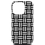 Frets Mosaic Pattern Geometric iPhone 14 Pro Black UV Print Case