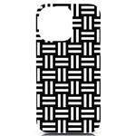 Frets Mosaic Pattern Geometric iPhone 14 Pro Max Black UV Print Case