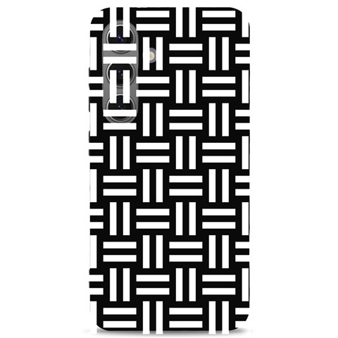 Frets Mosaic Pattern Geometric Samsung Galaxy S24 6.2 Inch Black TPU UV Case from ArtsNow.com Front