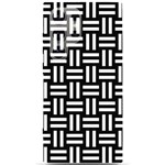 Frets Mosaic Pattern Geometric Samsung Galaxy S24 Ultra 6.9 Inch Black TPU UV Case