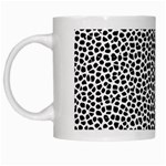 Marble Cracked Pattern Surface White Mug