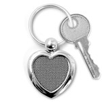 Marble Cracked Pattern Surface Key Chain (Heart)