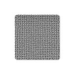 Marble Cracked Pattern Surface Square Magnet