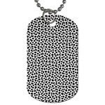 Marble Cracked Pattern Surface Dog Tag (One Side)