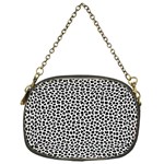 Marble Cracked Pattern Surface Chain Purse (One Side)