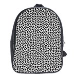 Marble Cracked Pattern Surface School Bag (Large)