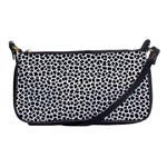 Marble Cracked Pattern Surface Shoulder Clutch Bag