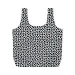 Marble Cracked Pattern Surface Full Print Recycle Bag (M)