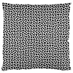 Marble Cracked Pattern Surface Standard Premium Plush Fleece Cushion Case (One Side)