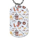 Coffee Mania Caffeine Dog Tag (Two Sides)