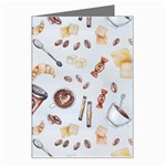 Coffee Mania Caffeine Greeting Card