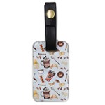 Coffee Mania Caffeine Luggage Tag (one side)