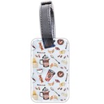 Coffee Mania Caffeine Luggage Tag (two sides)