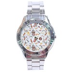 Coffee Mania Caffeine Stainless Steel Analogue Watch