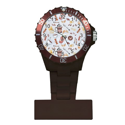 Coffee Mania Caffeine Plastic Nurses Watch from ArtsNow.com Front