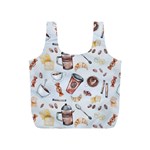 Coffee Mania Caffeine Full Print Recycle Bag (S)