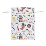 Coffee Mania Caffeine Lightweight Drawstring Pouch (S)