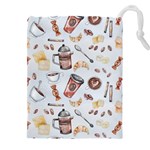 Coffee Mania Caffeine Drawstring Pouch (4XL)